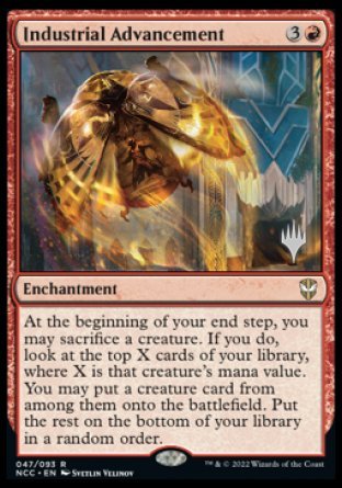 Industrial Advancement (Promo Pack) [Streets of New Capenna Commander Promos] - The Mythic Store | 24h Order Processing