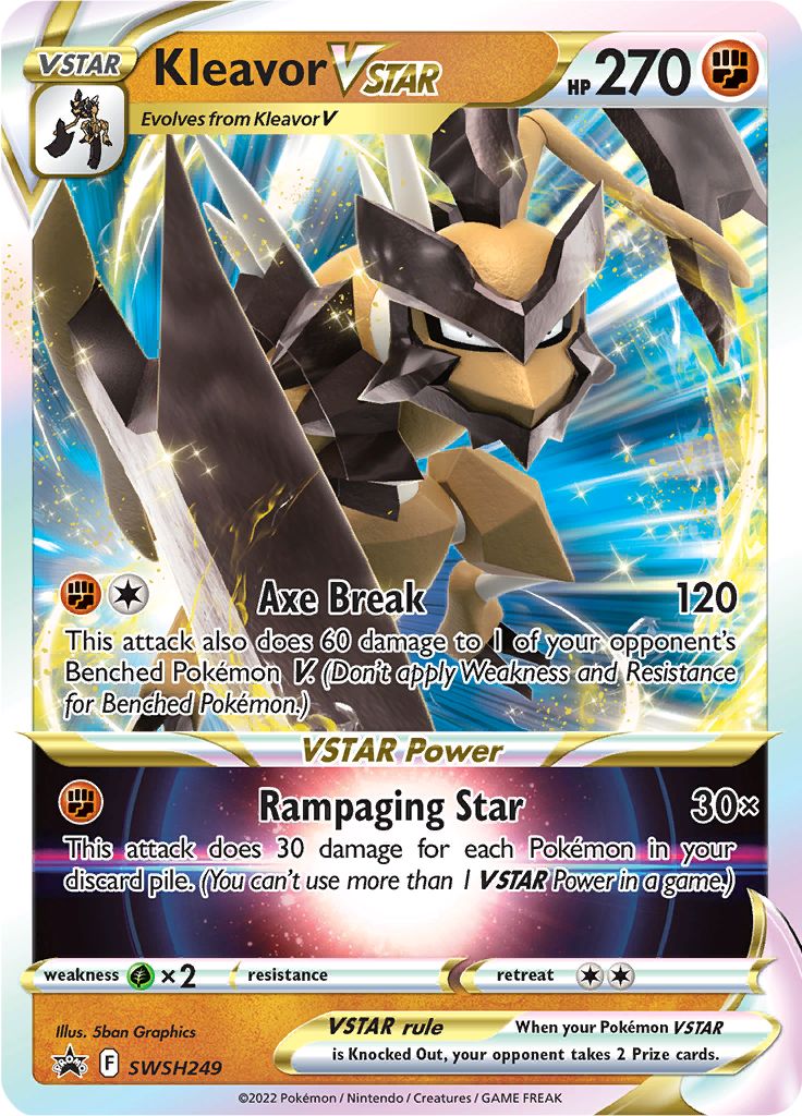 Kleavor VSTAR (SWSH249) [Sword & Shield: Black Star Promos] - The Mythic Store | 24h Order Processing
