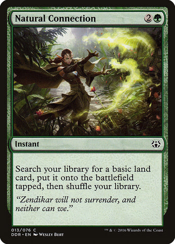 Natural Connection [Duel Decks: Nissa vs. Ob Nixilis] - The Mythic Store | 24h Order Processing