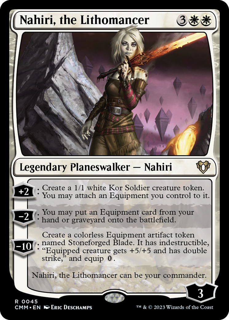 Nahiri, the Lithomancer [Commander Masters] - The Mythic Store | 24h Order Processing