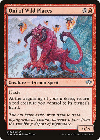 Oni of Wild Places [Duel Decks: Speed vs. Cunning] - The Mythic Store | 24h Order Processing