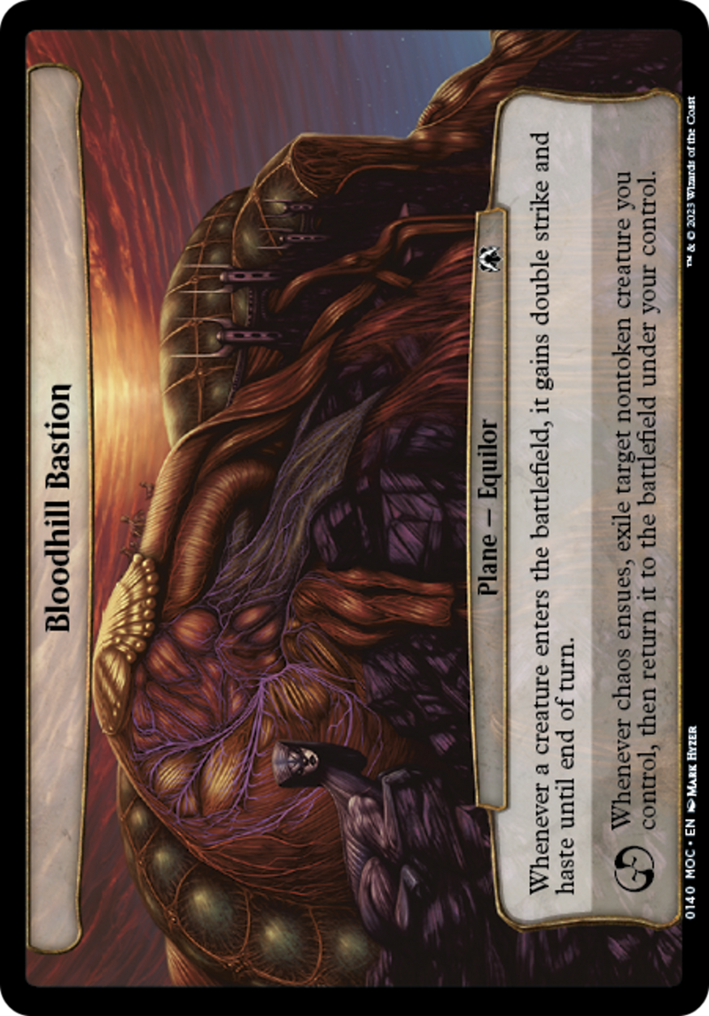 Bloodhill Bastion [March of the Machine Commander] - The Mythic Store | 24h Order Processing