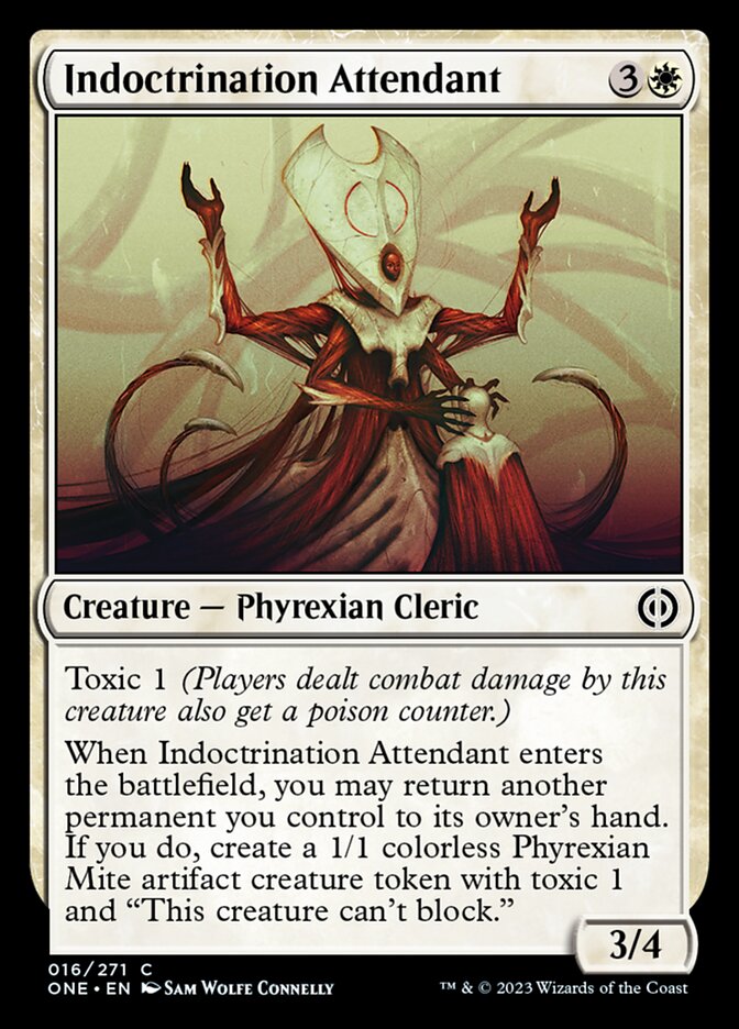 Indoctrination Attendant [Phyrexia: All Will Be One] - The Mythic Store | 24h Order Processing