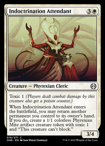 Indoctrination Attendant [Phyrexia: All Will Be One] - The Mythic Store | 24h Order Processing