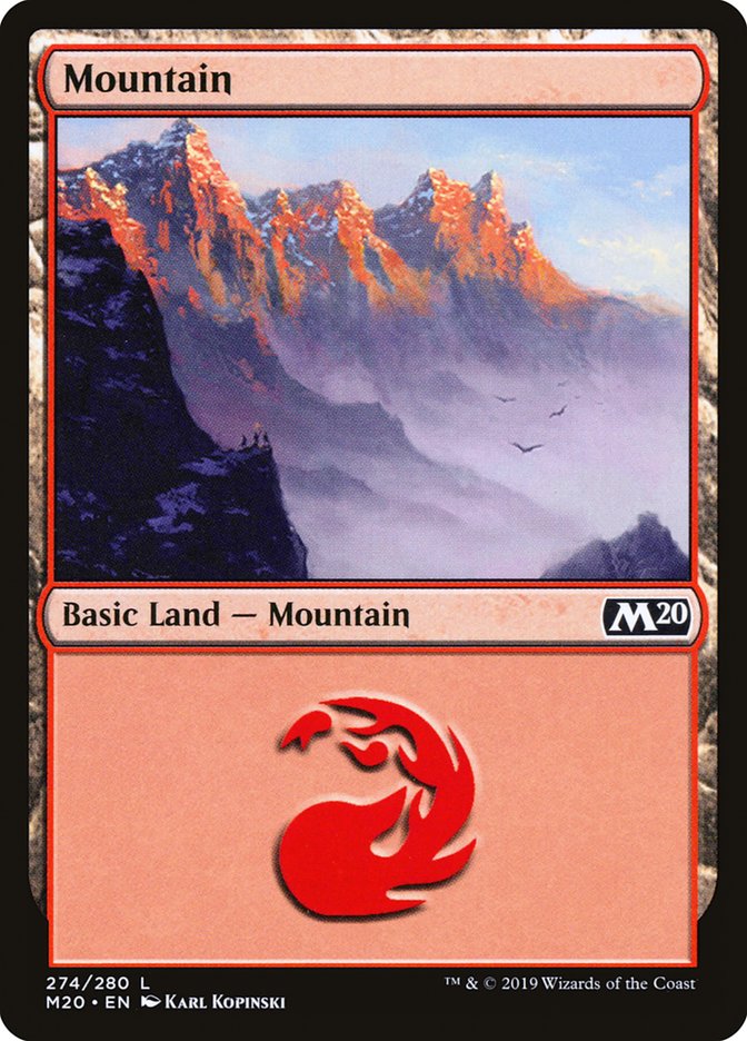 Mountain (274) [Core Set 2020] - The Mythic Store | 24h Order Processing