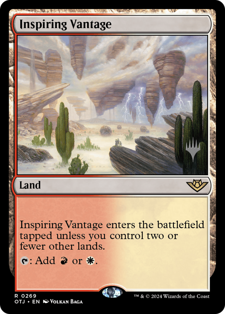 Inspiring Vantage (Promo Pack) [Outlaws of Thunder Junction Promos] - The Mythic Store | 24h Order Processing