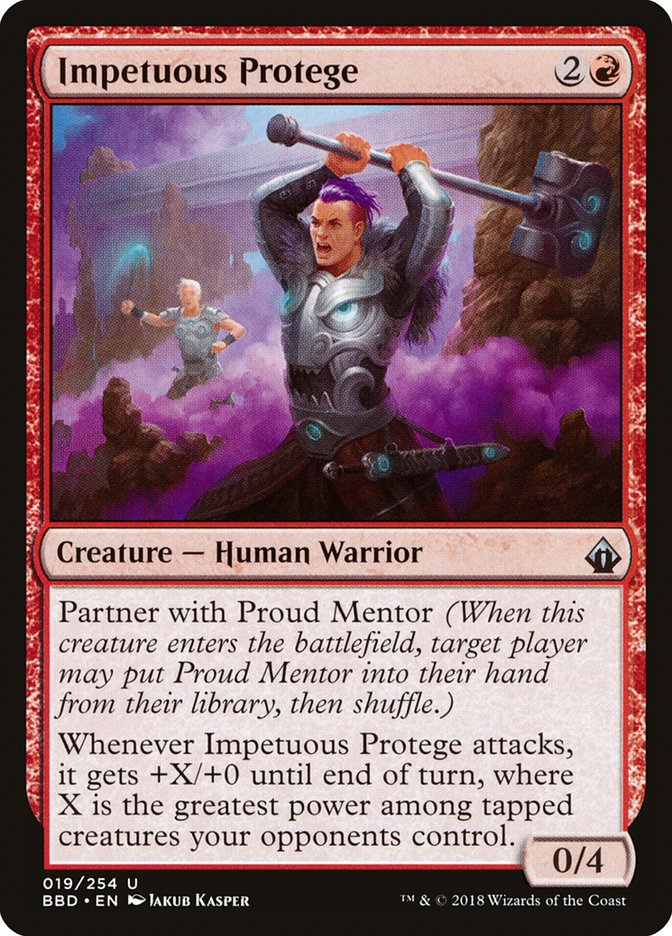 Impetuous Protege [Battlebond] - The Mythic Store | 24h Order Processing