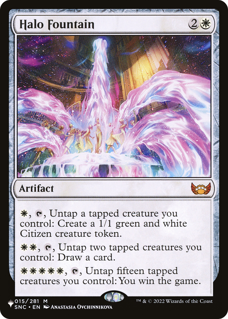 Halo Fountain [The List] - The Mythic Store | 24h Order Processing