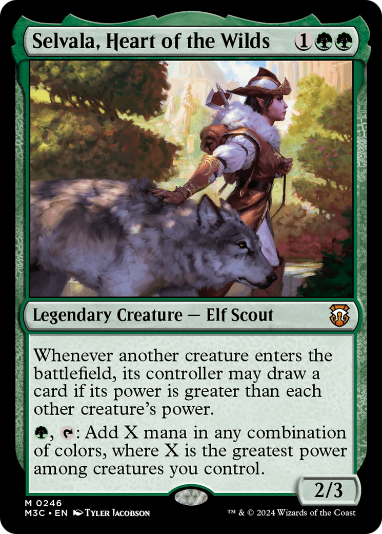 Selvala, Heart of the Wilds (Ripple Foil) [Modern Horizons 3 Commander] - The Mythic Store | 24h Order Processing