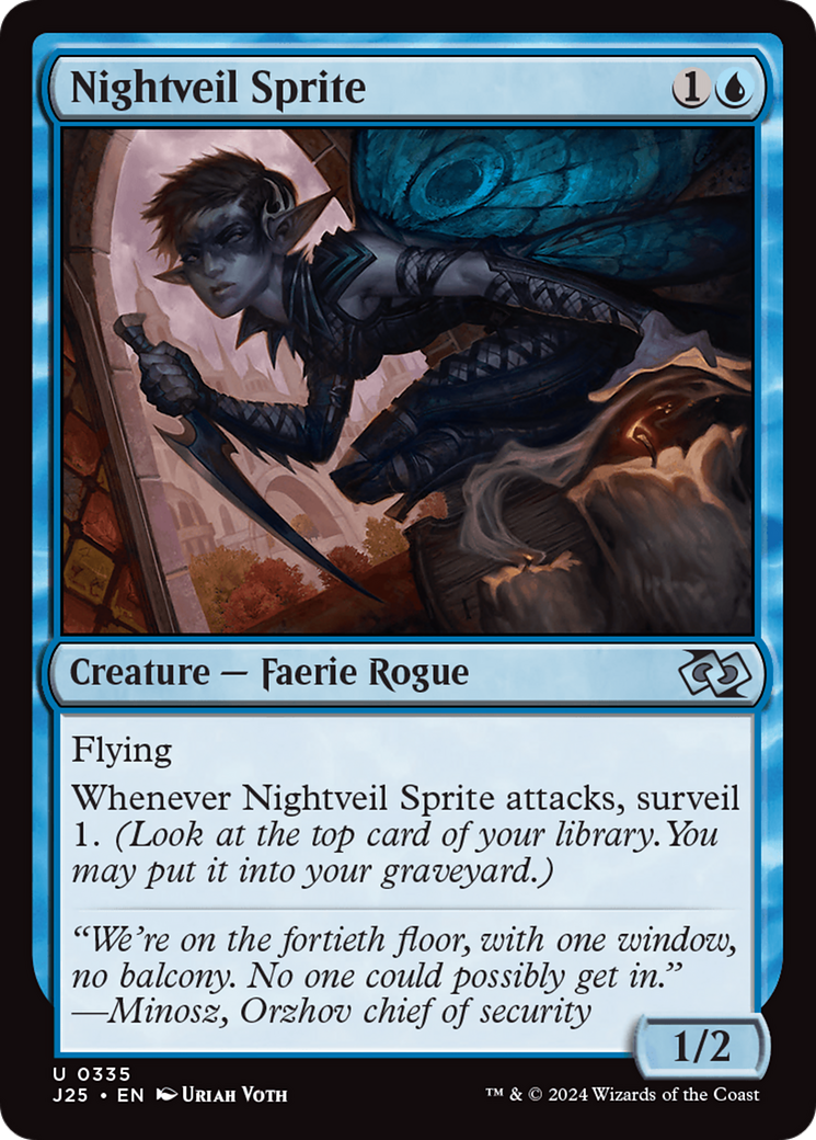 Nightveil Sprite [Foundations Jumpstart] - The Mythic Store | 24h Order Processing