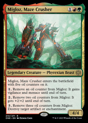 Migloz, Maze Crusher [Phyrexia: All Will Be One] - The Mythic Store | 24h Order Processing