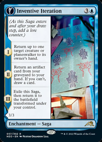 Inventive Iteration // Living Breakthrough [Kamigawa: Neon Dynasty] - The Mythic Store | 24h Order Processing