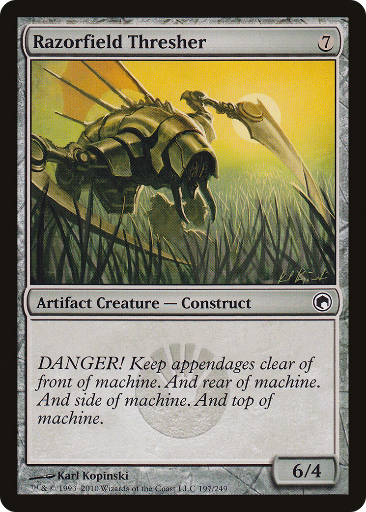 Razorfield Thresher [Scars of Mirrodin] - The Mythic Store | 24h Order Processing