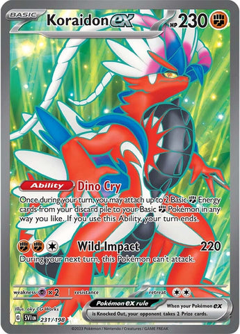 Koraidon ex (231/198) [Scarlet & Violet: Base Set] - The Mythic Store | 24h Order Processing