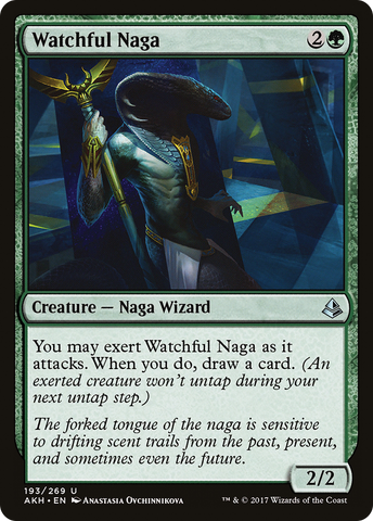 Watchful Naga [Amonkhet] - The Mythic Store | 24h Order Processing