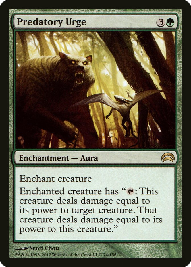 Predatory Urge [Planechase 2012] - The Mythic Store | 24h Order Processing