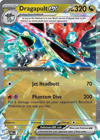 Dragapult ex (073/131) [Scarlet & Violet: Prismatic Evolutions] - The Mythic Store | 24h Order Processing