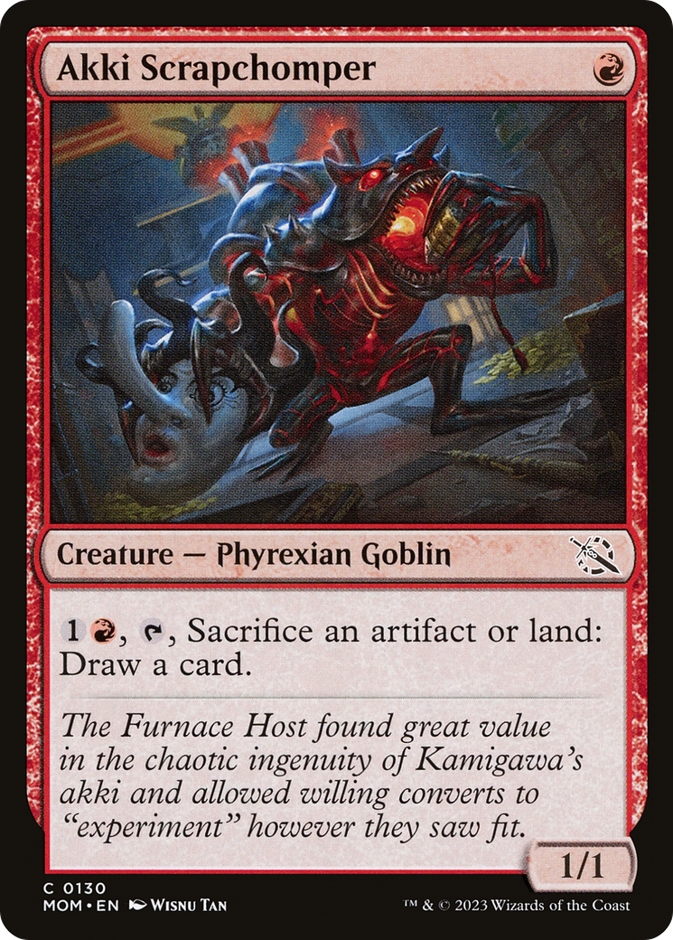 Akki Scrapchomper [March of the Machine] - The Mythic Store | 24h Order Processing