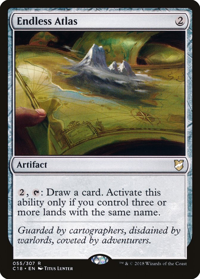 Endless Atlas [Commander 2018] - The Mythic Store | 24h Order Processing