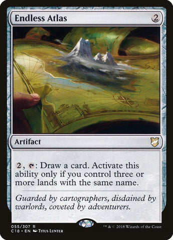 Endless Atlas [Commander 2018] - The Mythic Store | 24h Order Processing