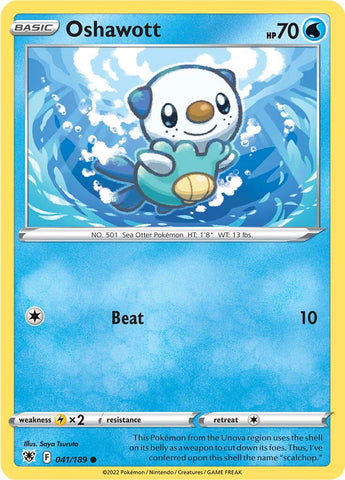 Oshawott (041/189) [Sword & Shield: Astral Radiance] - The Mythic Store | 24h Order Processing