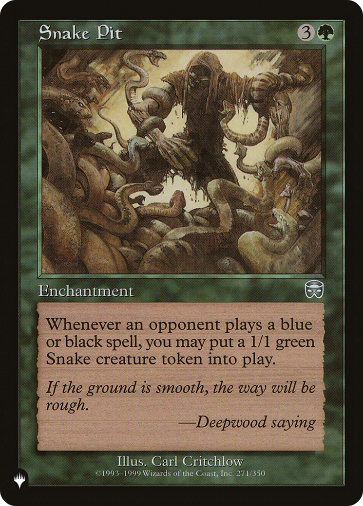 Snake Pit [The List] - The Mythic Store | 24h Order Processing