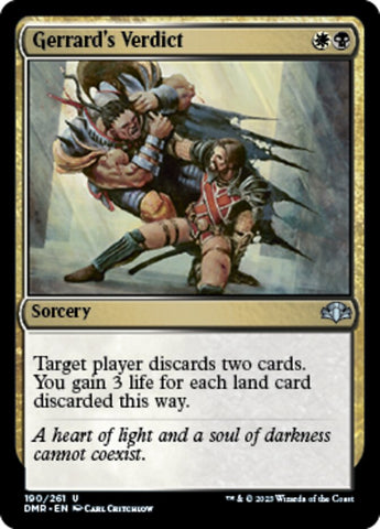 Gerrard's Verdict [Dominaria Remastered] - The Mythic Store | 24h Order Processing