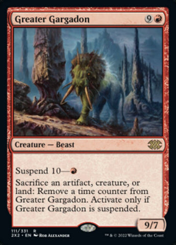 Greater Gargadon [Double Masters 2022] - The Mythic Store | 24h Order Processing