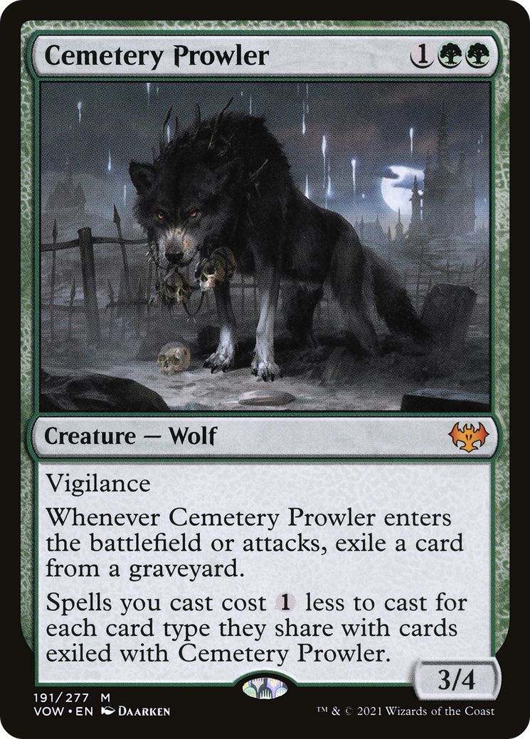 Cemetery Prowler [Innistrad: Crimson Vow] - The Mythic Store | 24h Order Processing