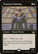 Tenacious Underdog (Showcase Art Deco Foil Etched) [Streets of New Capenna] - The Mythic Store | 24h Order Processing