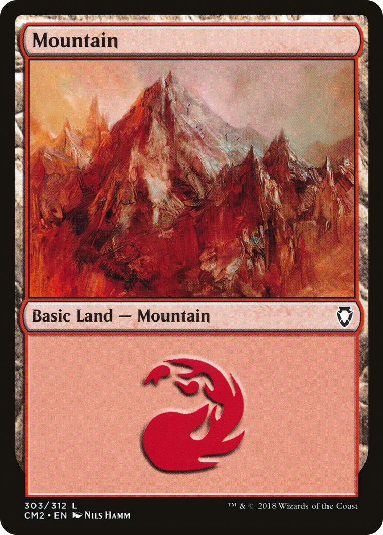 Mountain (303) [Commander Anthology Volume II] - The Mythic Store | 24h Order Processing