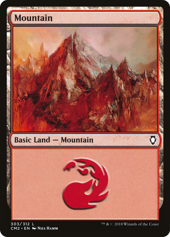 Mountain (303) [Commander Anthology Volume II] - The Mythic Store | 24h Order Processing