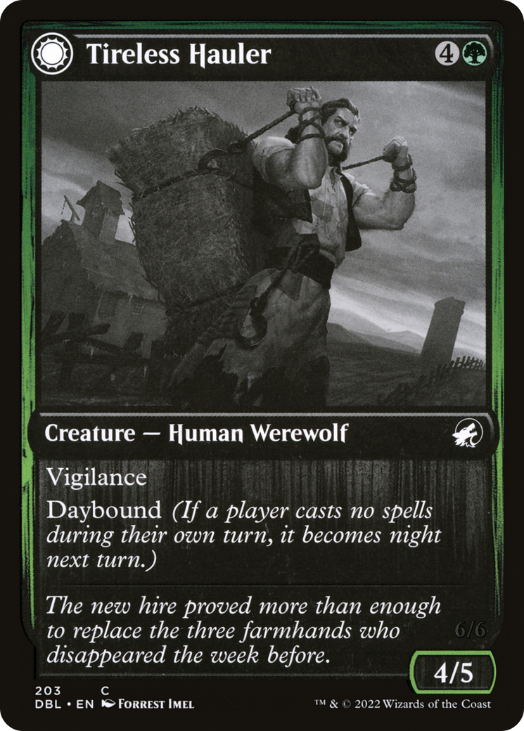 Tireless Hauler // Dire-Strain Brawler [Innistrad: Double Feature] - The Mythic Store | 24h Order Processing