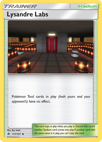 Lysandre Labs (111/131) [Sun & Moon: Forbidden Light] - The Mythic Store | 24h Order Processing