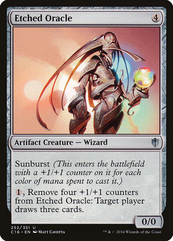 Etched Oracle [Commander 2016] - The Mythic Store | 24h Order Processing