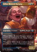 Bilbo, Retired Burglar (Borderless Alternate Art) [The Lord of the Rings: Tales of Middle-Earth] - The Mythic Store | 24h Order Processing