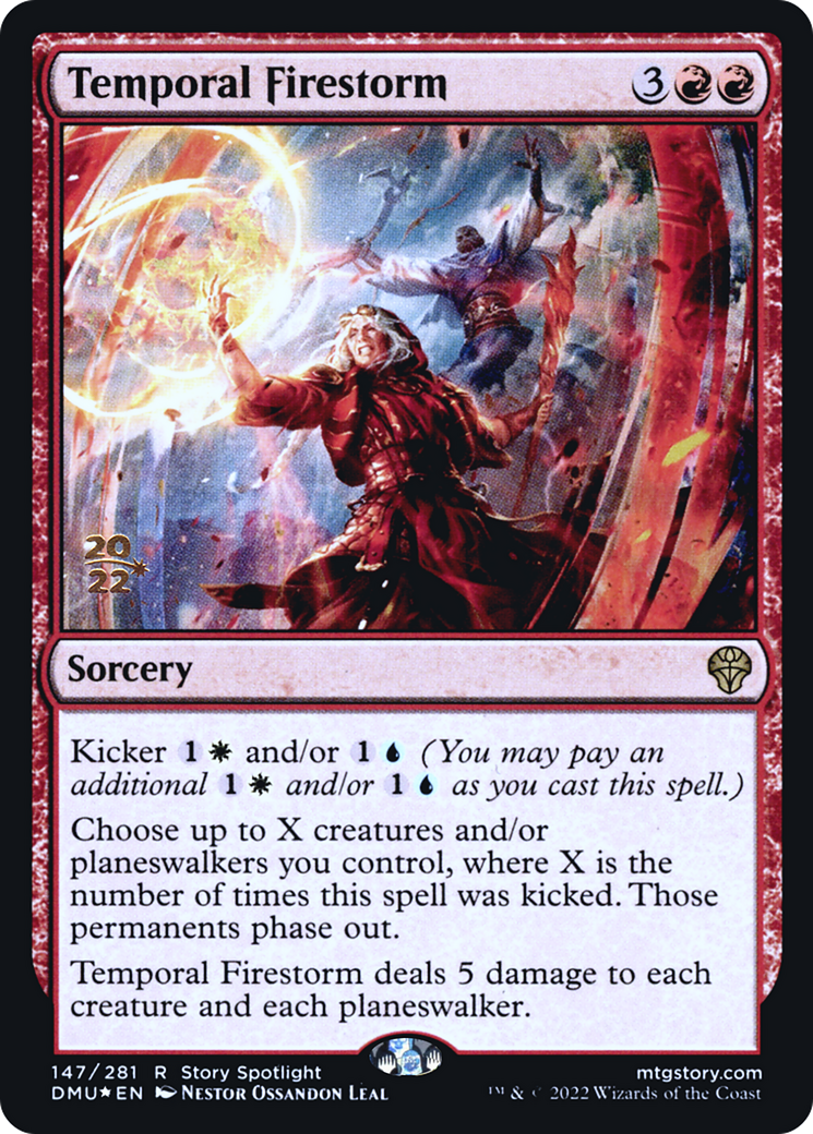 Temporal Firestorm [Dominaria United Prerelease Promos] - The Mythic Store | 24h Order Processing