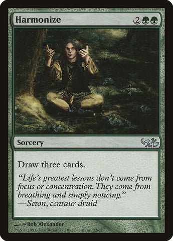 Harmonize [Duel Decks: Elves vs. Goblins] - The Mythic Store | 24h Order Processing