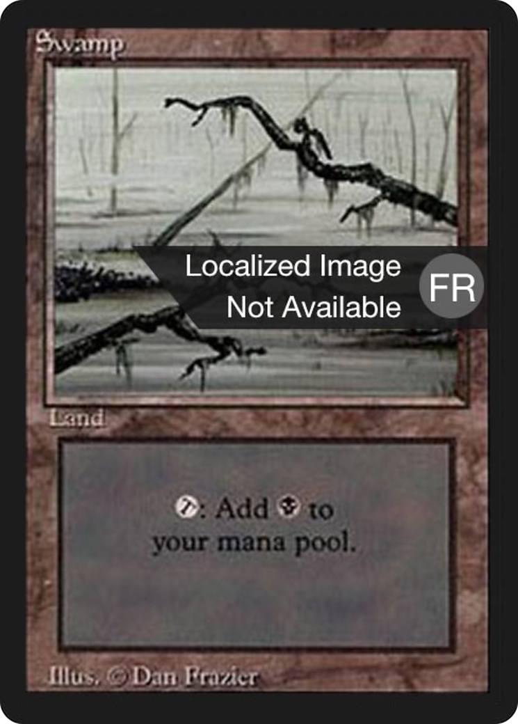 Swamp (A) [Foreign Black Border] - The Mythic Store | 24h Order Processing