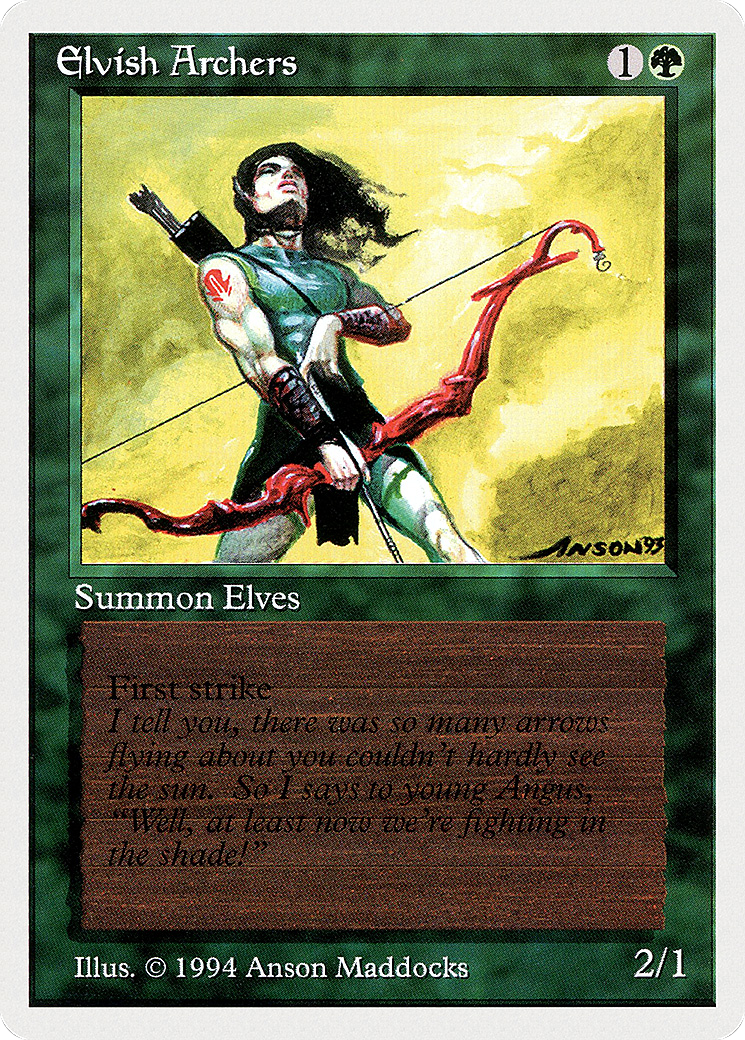 Elvish Archers [Summer Magic / Edgar] - The Mythic Store | 24h Order Processing
