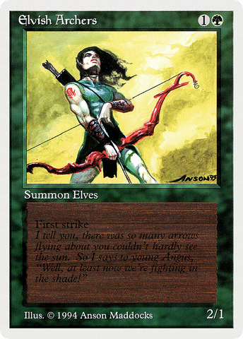 Elvish Archers [Summer Magic / Edgar] - The Mythic Store | 24h Order Processing