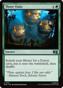 Three Visits (Surge Foil) [Marvel Super Heroes Commander] - The Mythic Store | 24h Order Processing