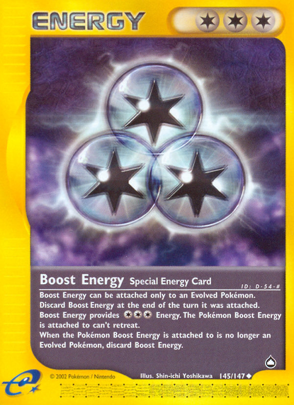 Boost Energy (145/147) [Aquapolis] - The Mythic Store | 24h Order Processing