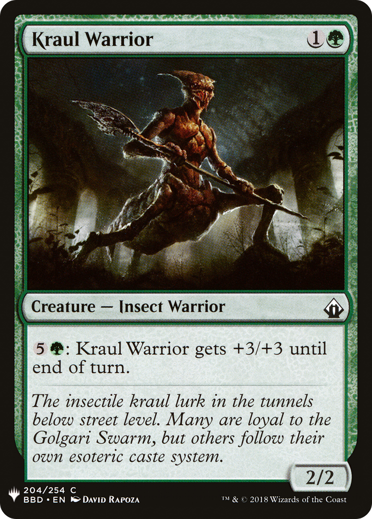 Kraul Warrior [Mystery Booster] - The Mythic Store | 24h Order Processing