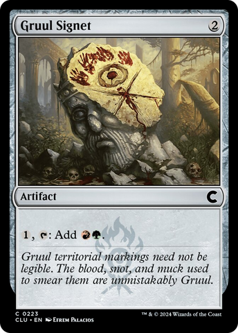 Gruul Signet [Ravnica: Clue Edition] - The Mythic Store | 24h Order Processing