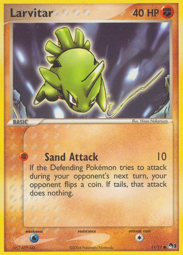 Larvitar (11/17) [POP Series 1] - The Mythic Store | 24h Order Processing