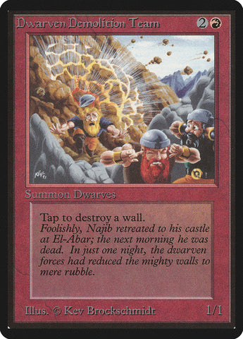 Dwarven Demolition Team [Beta Edition] - The Mythic Store | 24h Order Processing