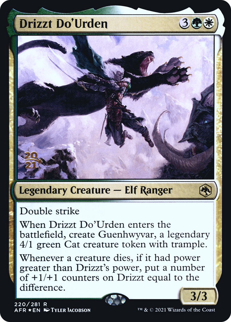 Drizzt Do'Urden [Dungeons & Dragons: Adventures in the Forgotten Realms Prerelease Promos] - The Mythic Store | 24h Order Processing