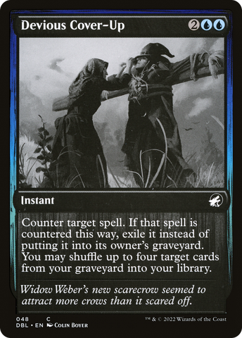Devious Cover-Up [Innistrad: Double Feature] - The Mythic Store | 24h Order Processing