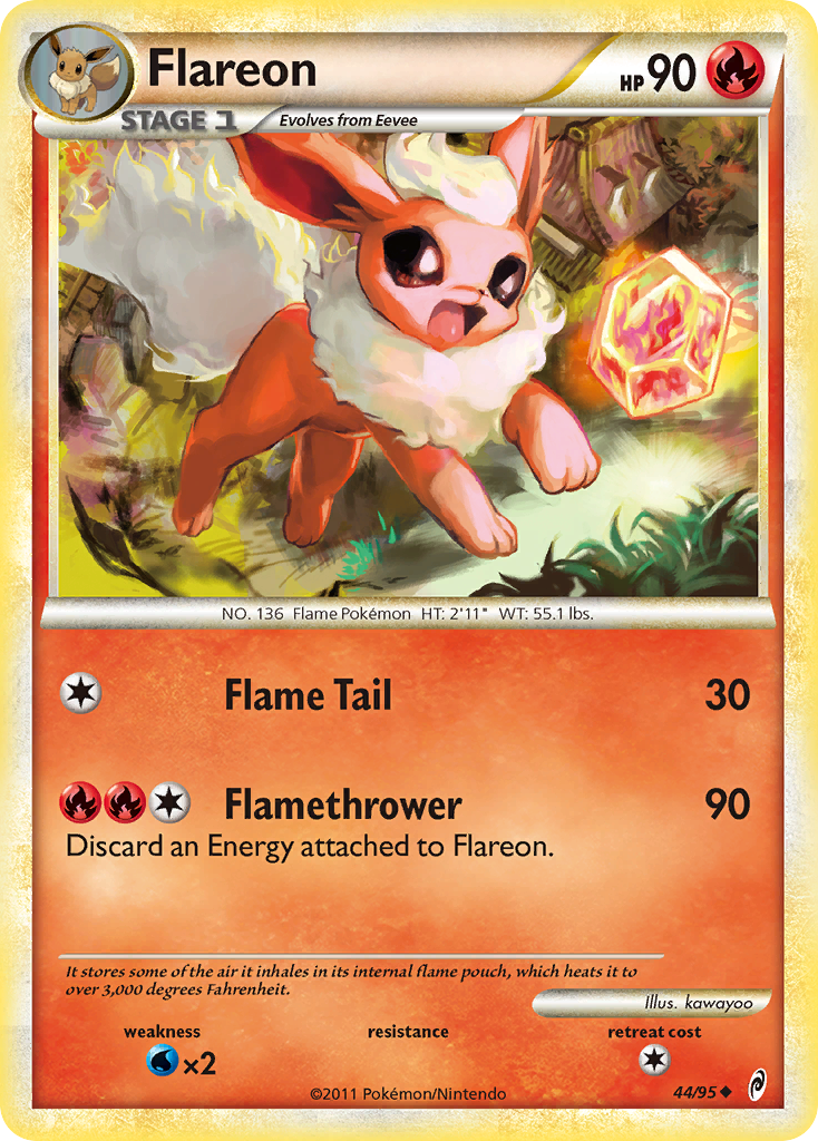 Flareon (44/95) [HeartGold & SoulSilver: Call of Legends] - The Mythic Store | 24h Order Processing